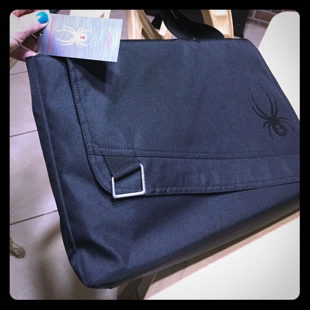 Spyder Authentic black can fit a laptop & more